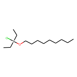 Silane, chlorodiethylnonyloxy-