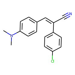 p-Dimethylaminobenzylidene-p-chlorophenylacetonitrile