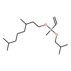 Silane, methylvinyl(3,7-dimethyloctyloxy)isobutoxy-