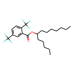 2,5-Di(trifluoromethyl)benzoic acid, 6-tridecyl ester