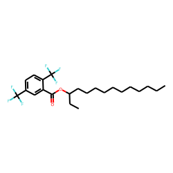 2,5-Di(trifluoromethyl)benzoic acid, 3-tetradecyl ester