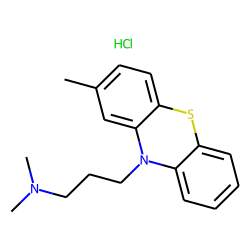 Phenothiazine, 10-(3-dimethylaminopropyl)-2-methyl-, hydrochloride