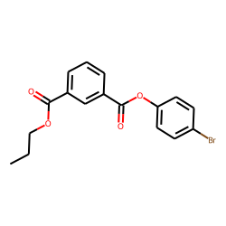 Isophthalic acid, 4-bromophenyl propyl ester