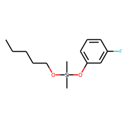 Silane, dimethyl(3-fluorophenoxy)pentyloxy-