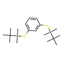 1,3-Benzenedithiol, S,S'-bis(tert-butyldimethylsilyl)-