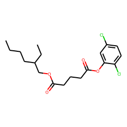 Glutaric acid, 2-ethylhexyl 2,5-dichlorophenyl ester