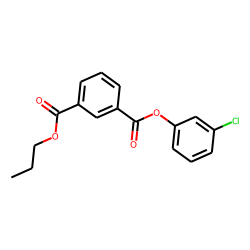 Isophthalic acid, 3-chlorophenyl propyl ester