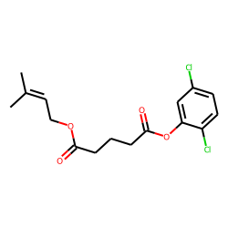 Glutaric acid, 3-methylbut-2-en-1-yl 2,5-dichlorophenyl ester