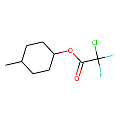 trans-4-Methylcyclohexanol, chlorodifluoroacetate