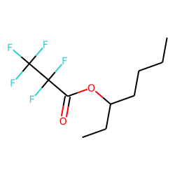 3-Heptanol, pentafluoropropionate