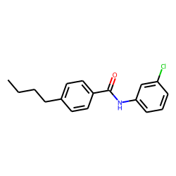 Benzamide, N-(3-chlorophenyl)-4-butyl-