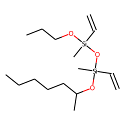 Silane, methylvinyl(hept-2-yloxy)(methylvinylpropoxysilyloxy)-