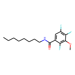 Benzamide, 2,4,5-trifluoro-3-methoxy-N-octyl-