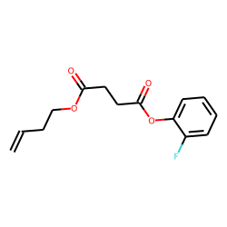 Succinic acid, 2-fluorophenyl but-3-en-1-yl ester