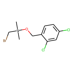 2,4-Dichlorobenzyl alcohol, bromomethyldimethylsilyl ether