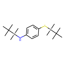 4-Aminothiophenol, N,S-bis(tert-butyldimethylsilyl)-