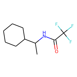 Trifluoroacetamide, N-(1-cyclohexylethyl)