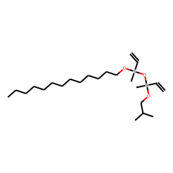 Silane, methylvinyl(isobutoxy)(methylvinyltridecyloxysilyloxy)-