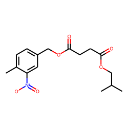 Succinic acid, isobutyl 4-methyl-3-nitrobenzyl ester