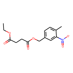 Succinic acid, ethyl 4-methyl-3-nitrobenzyl ester