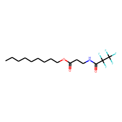 «beta»-Alanine, n-pentafluoropropionyl-, nonyl ester
