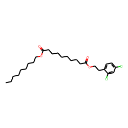 Sebacic acid, 2,4-dichlorophenethyl nonyl ester