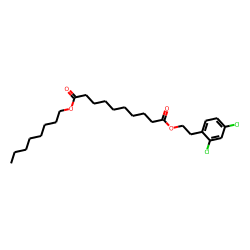 Sebacic acid, 2,4-dichlorophenethyl octyl ester