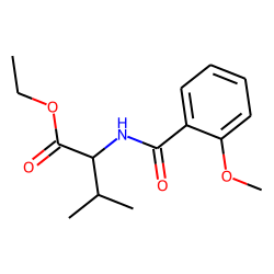 L-Valine, N-(2-methoxybenzoyl)-, ethyl ester