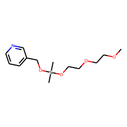 2-(2-Methoxyethoxy)ethanol, picolinyloxydimethylsilyl ether