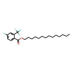 4-Fluoro-2-trifluoromethylbenzoic acid, tetradecyl ester