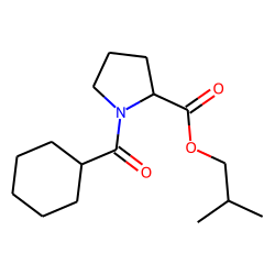 L-Proline, N-(cyclohexanecarbonyl)-, isobutyl ester