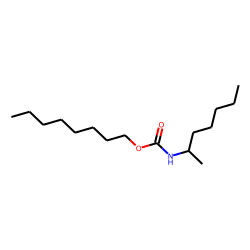 Carbonic acid, monoamide, N-hept-2-yl-, octyl ester