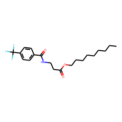 «beta»-Alanine, N-(4-trifluoromethylbenzoyl)-, nonyl ester