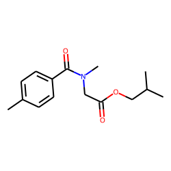 Sarcosine, N-(4-methylbenzoyl)-, isobutyl ester