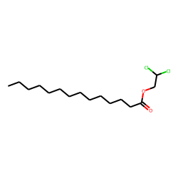 2,2-dichloroethyl tetradecanoate