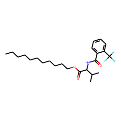 L-Valine, N-(2-trifluoromethylbenzoyl)-, undecyl ester