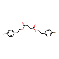 Succinic acid, di(4-bromophenethyl) ester