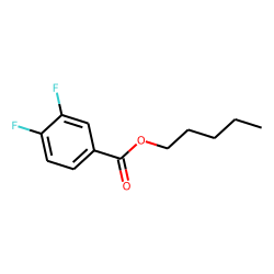 3,4-Difluorobenzoic acid, pentyl ester