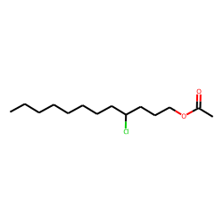 1-Dodecanol, 4-chloro, acetate