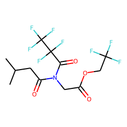isovaleryl glycine, PFP-TFE