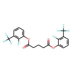 Glutaric acid, di(2-fluoro-3-trifluoromethylphenyl) ester