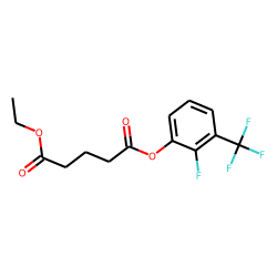 Glutaric acid, ethyl 2-fluoro-3-trifluoromethylphenyl ester