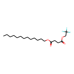 Succinic acid, tridecyl 2,2,2-trifluoroethyl ester