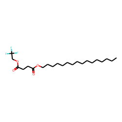 Succinic acid, hexadecyl 2,2,2-trifluoroethyl ester