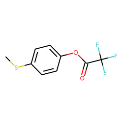 4-(Methylmercapto)phenol, trifluoroacetate