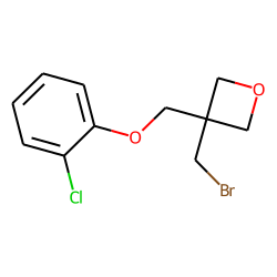 Oxetane, 3-bromomethyl-3-(2-chlorophenyloxy)methyl