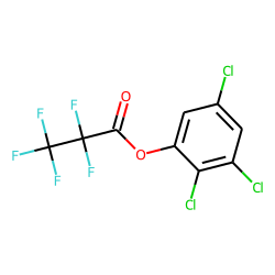 2,3,5-Trichlorophenol, O-pentafluoropropionyl-