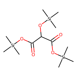 Propanedioic acid, [(trimethylsilyl)oxy]-, bis(trimethylsilyl) ester