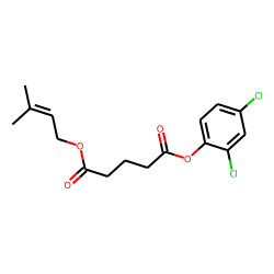 Glutaric acid, 3-methylbut-2-en-1-yl 2,4-dichlorophenyl ester
