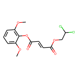 Fumaric acid, 2,6-dimethoxyphenyl 2,2-dichloroethyl ester